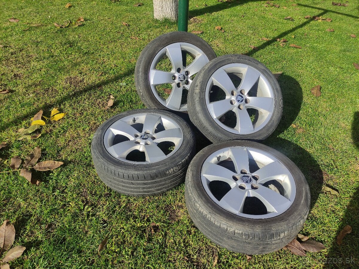 Predám hliníkové disky ŠKODA R16 - 10