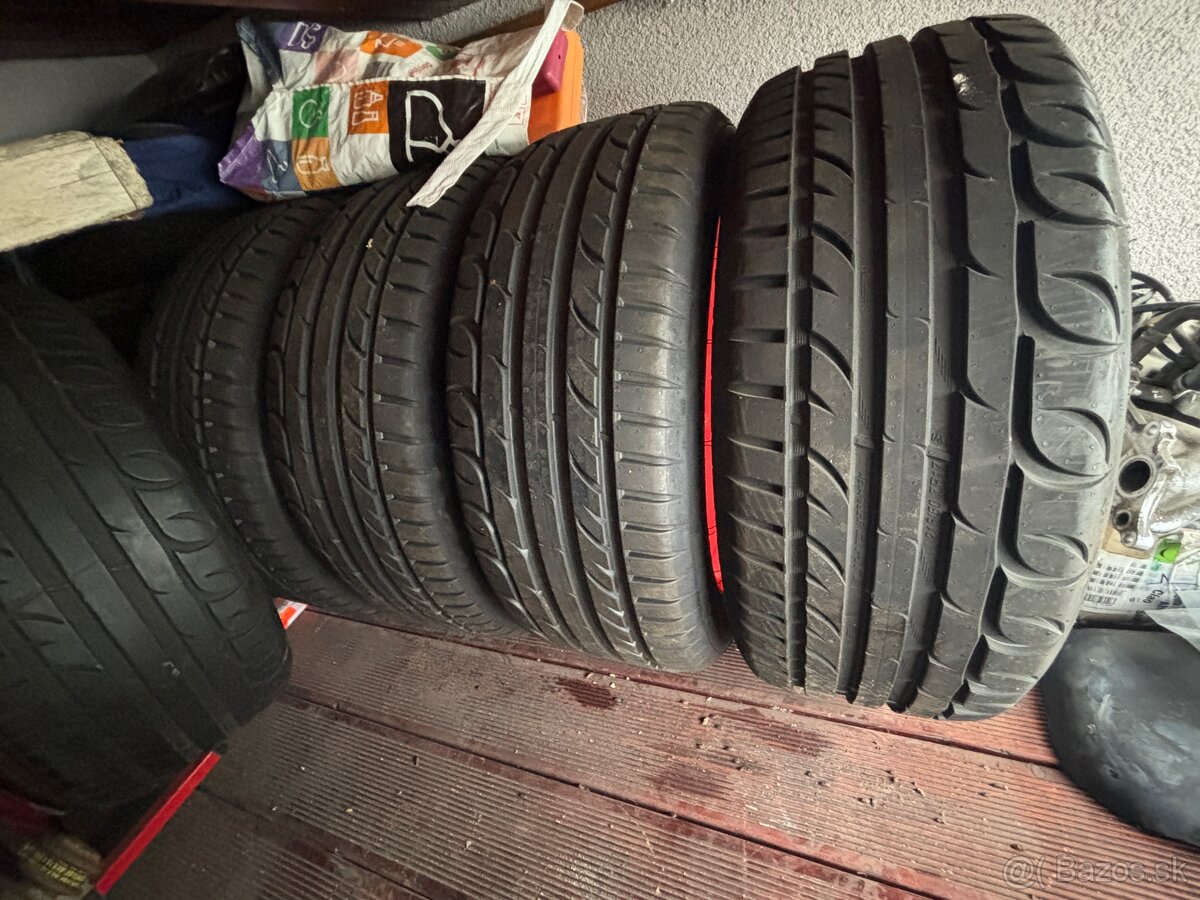 Predám pneumatiky a disky obuté a vivažene. UHP - 10