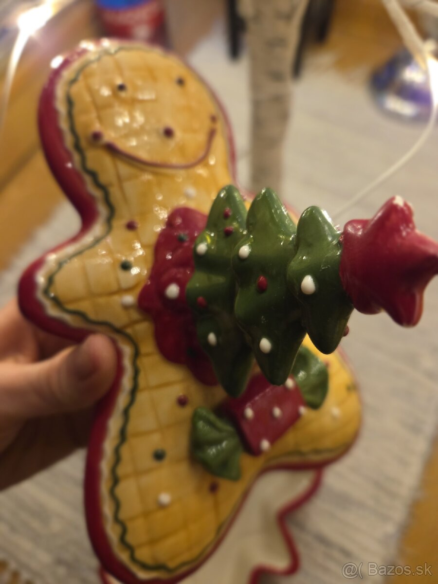 Krásna keramická vianočná dóza - 10