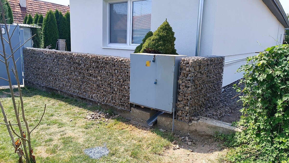 Gabiónové ploty a múry na mieru - 10