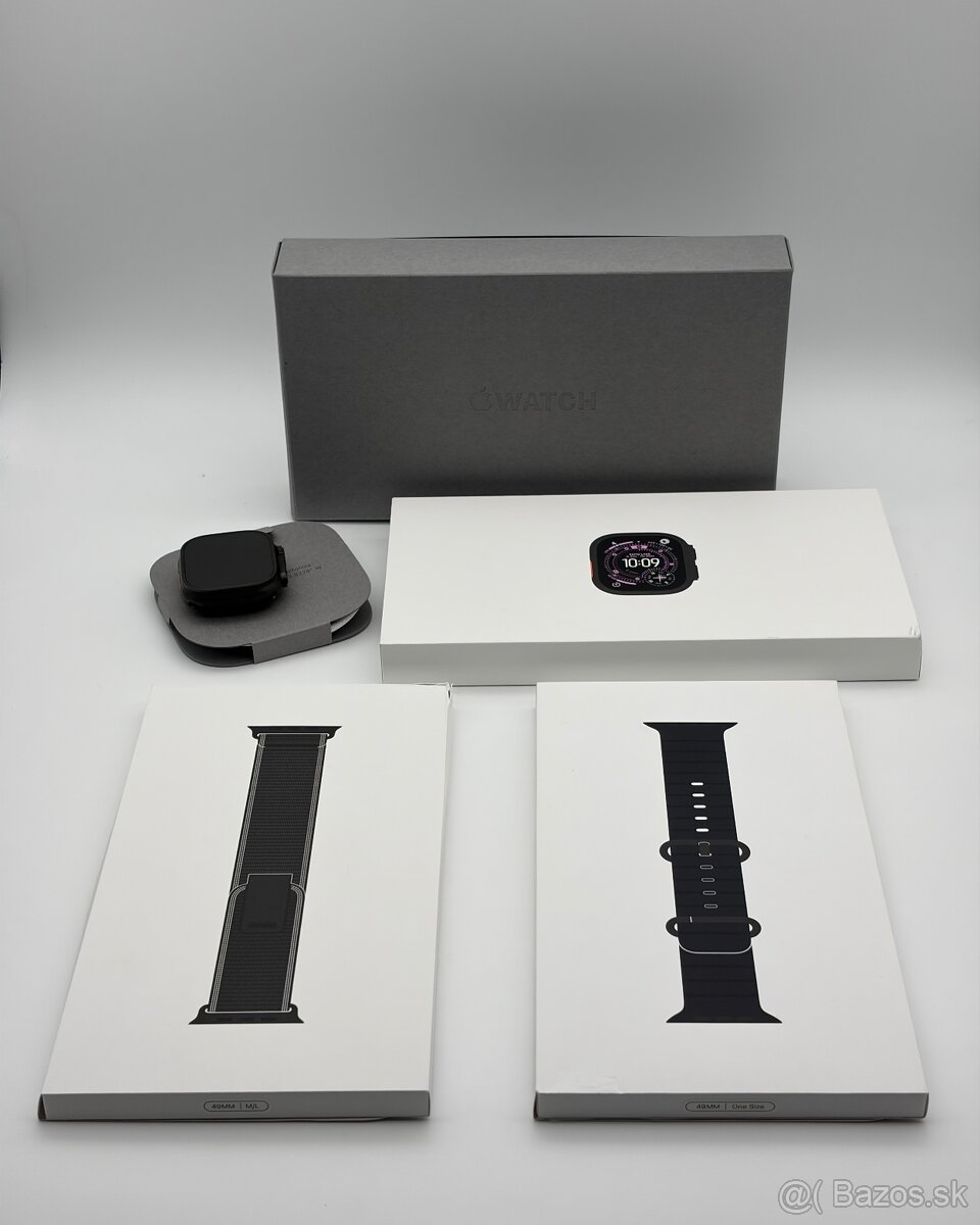Apple Watch Ultra 3 Black Titanium + Trail Loop / Ocean Band - 10