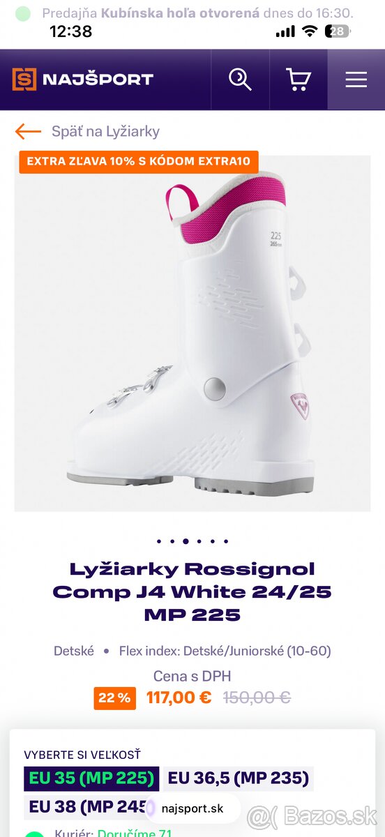 Detské lyžiarky Rossignol - 10