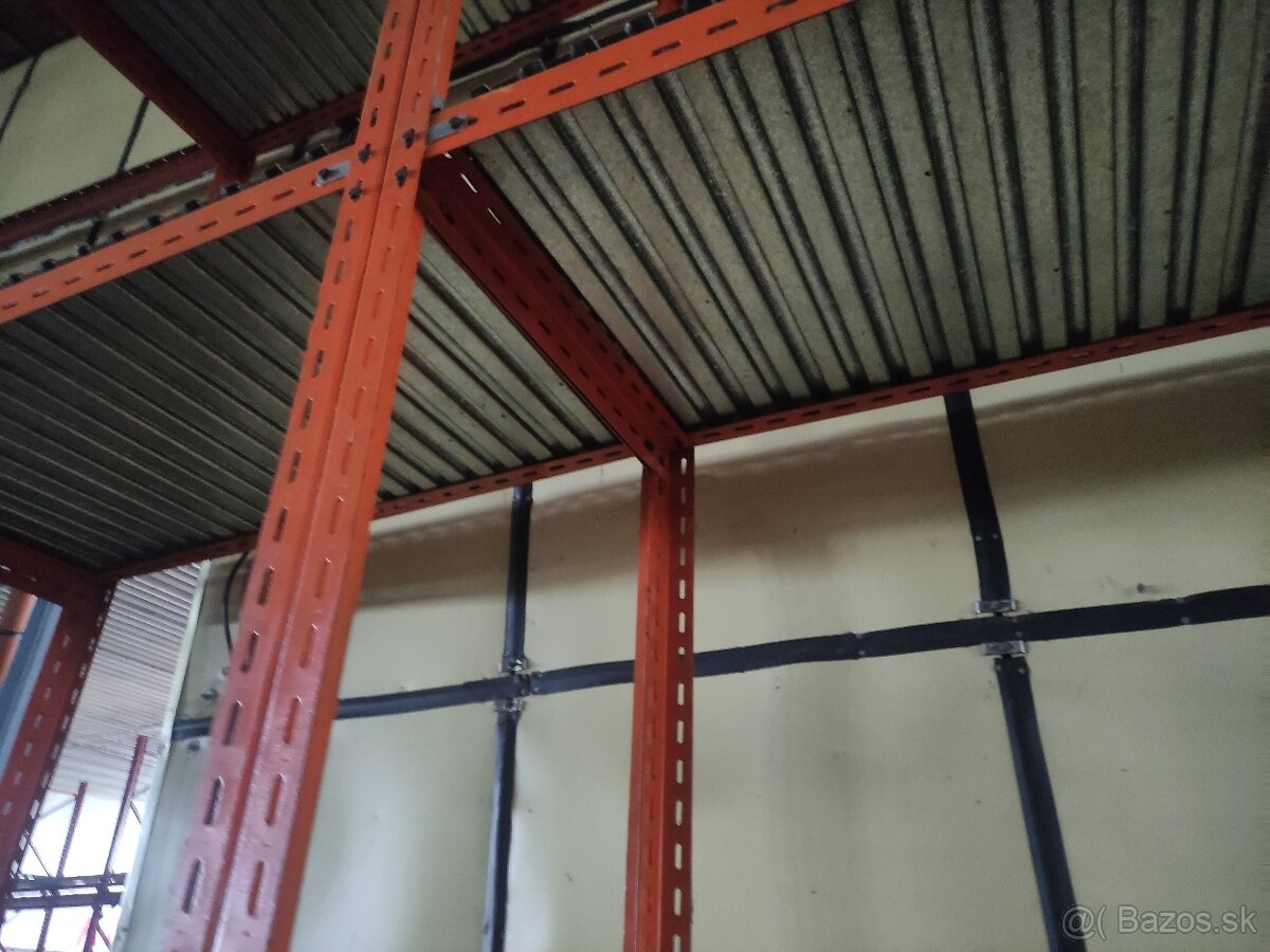 Predám pevné paletové regály - 10