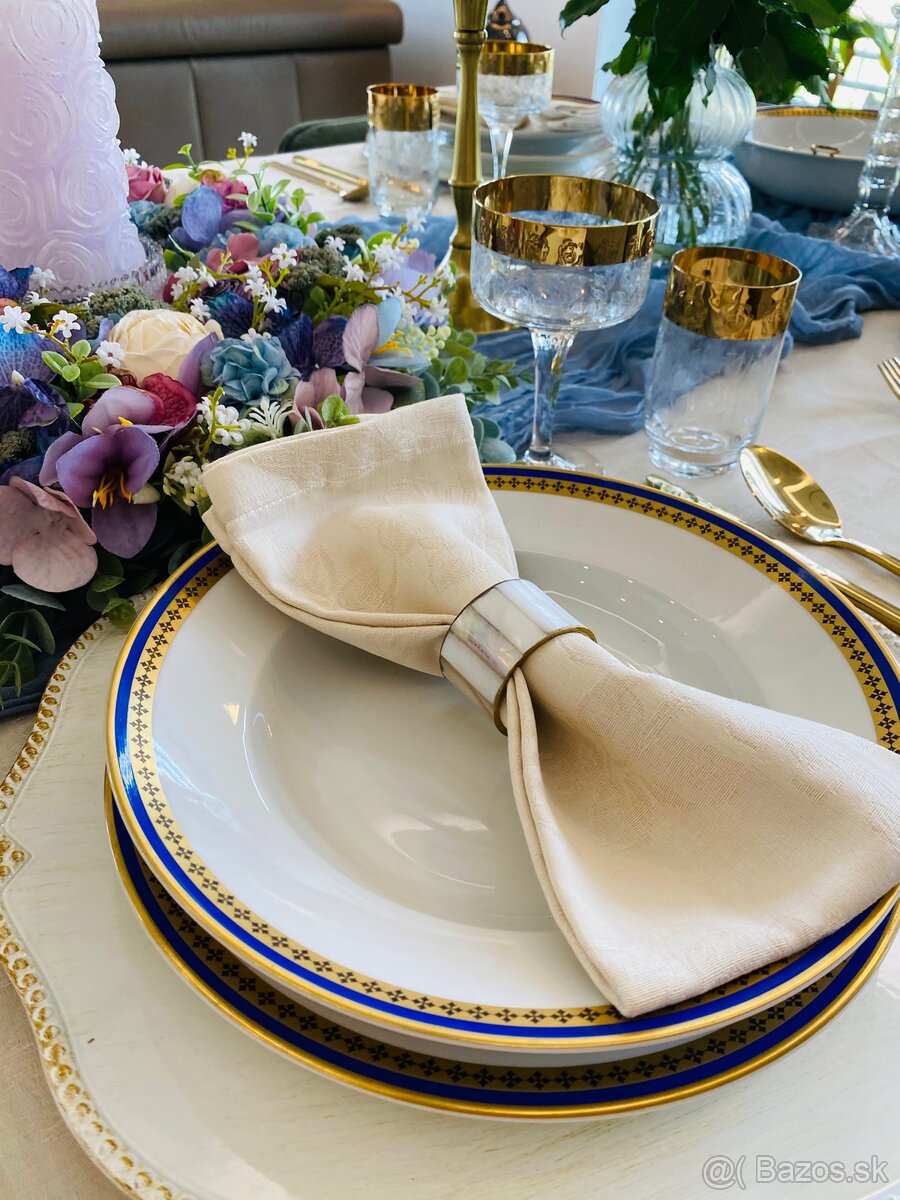 Veľká retro obedová súprava, posielam kuriérom - 10