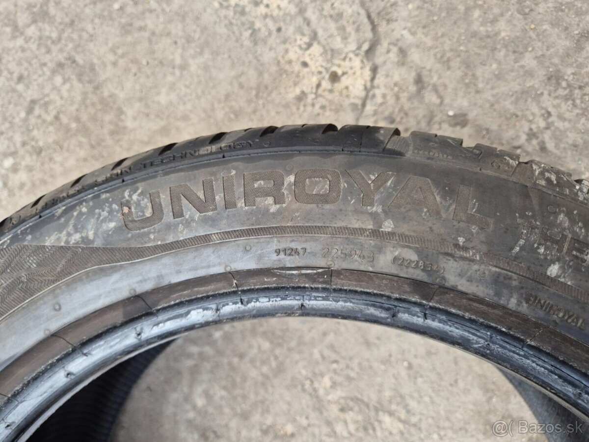245/45 r17 letné 4 ks UNIROYAL dezén 8-7,5 mm - 10