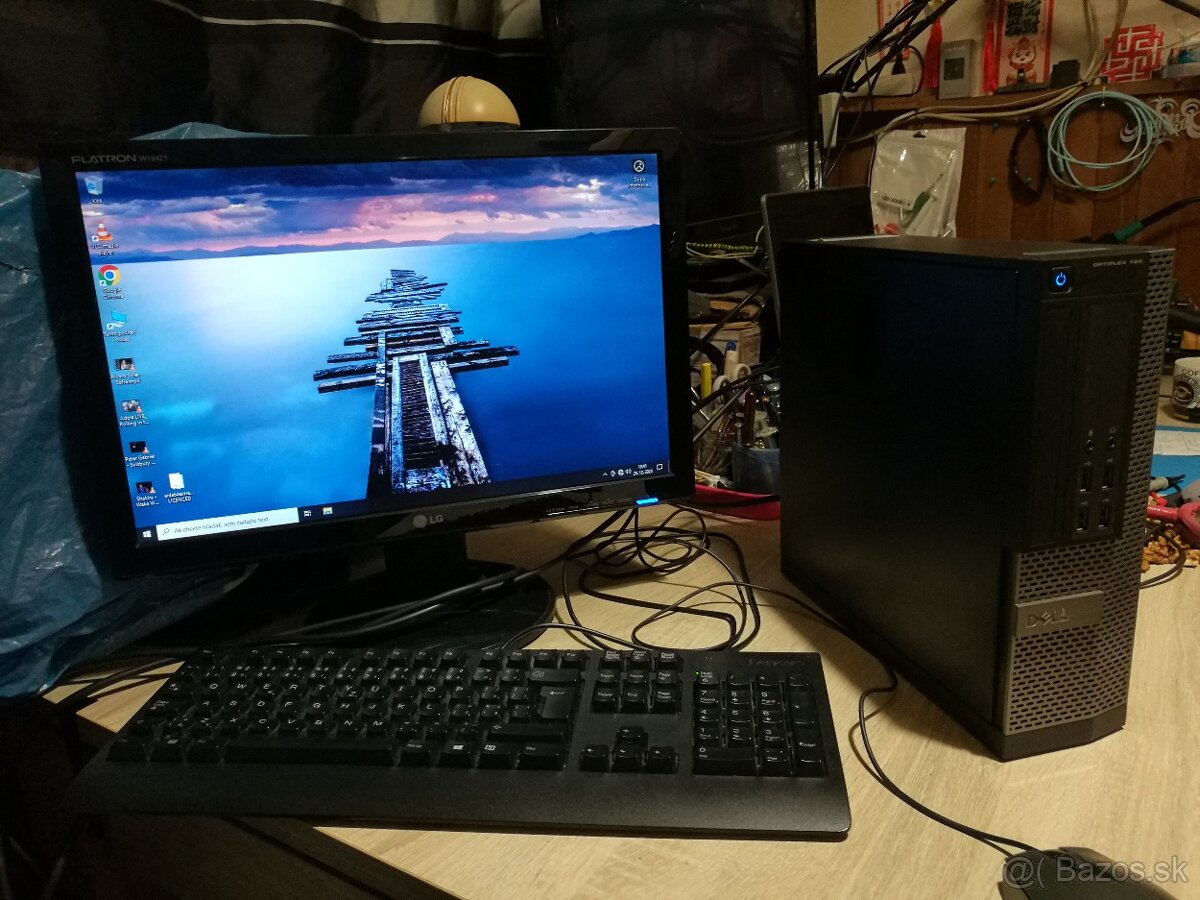DELL počítač komplet. Windows 10 PRO. RAM 12 GB. - 10