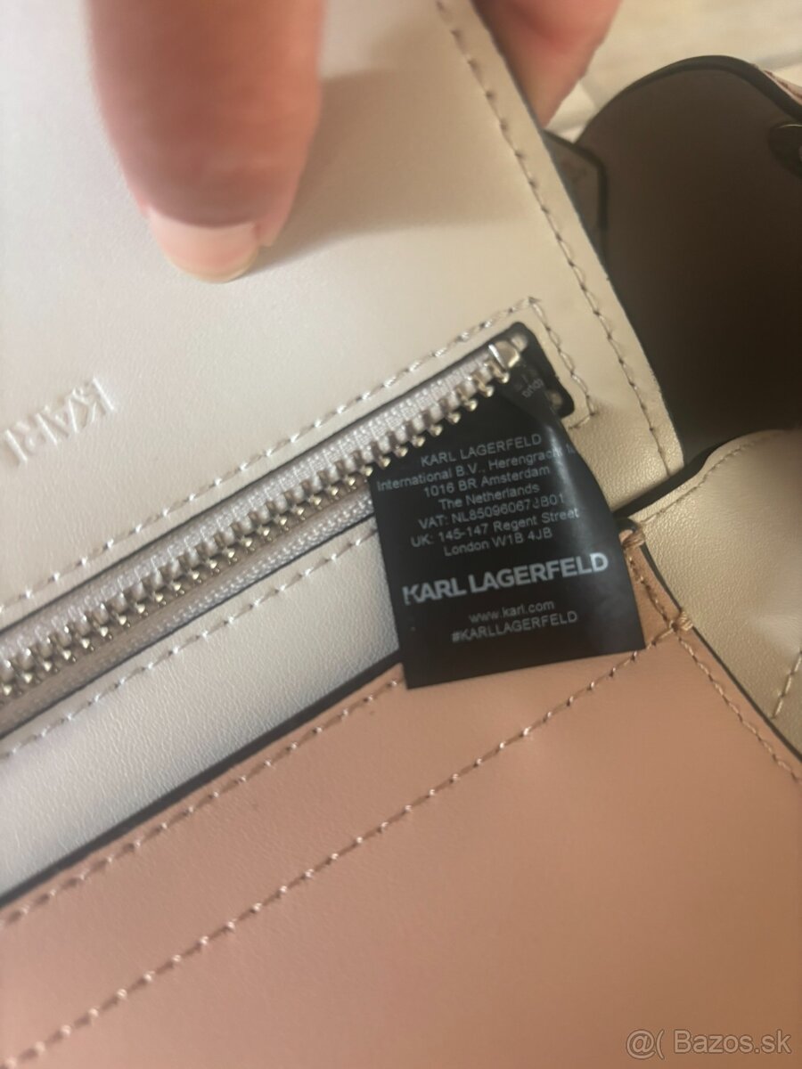 Kožená kabelka Karl Lagerfeld - 10