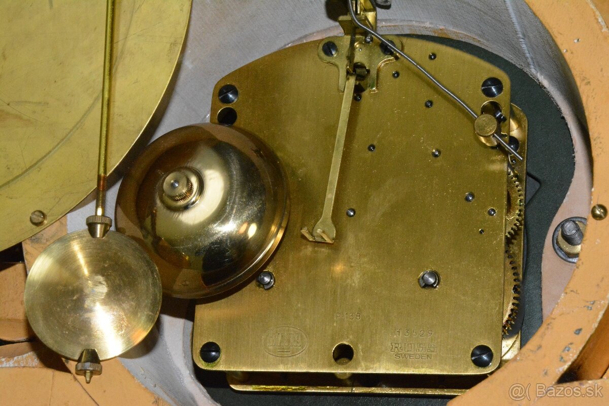 Starožitné kartelové hodiny Exacta - 10