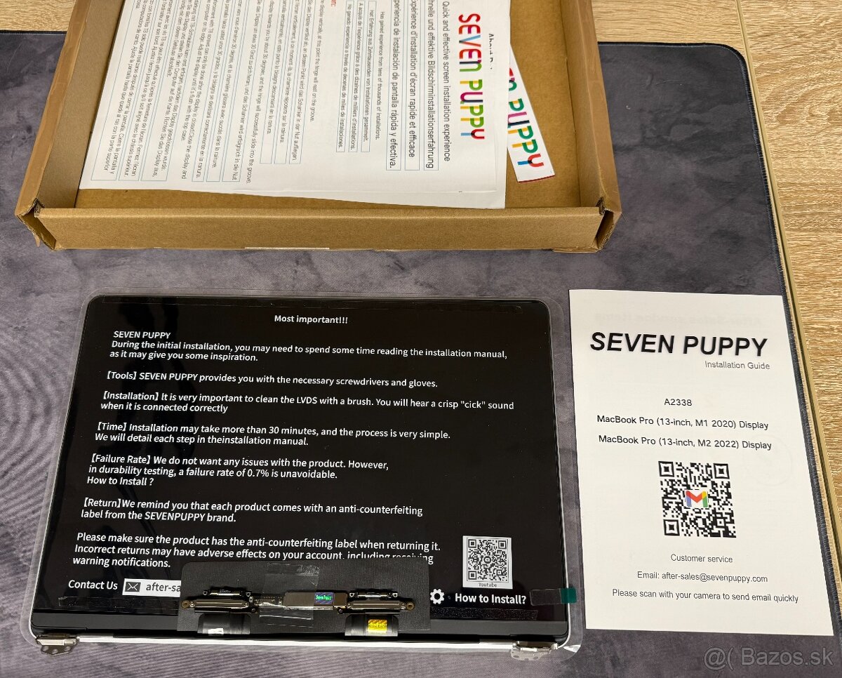 Vadné LCD displeje pre Apple MacBook (refurbished) - 10