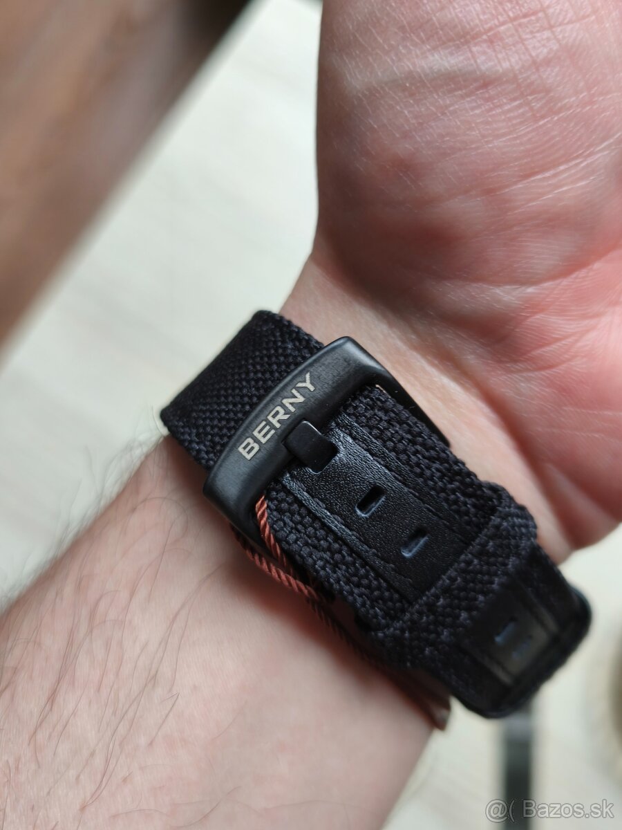 Štýlové minimalistické Automatické hodinky BERNY - Komplet - 10