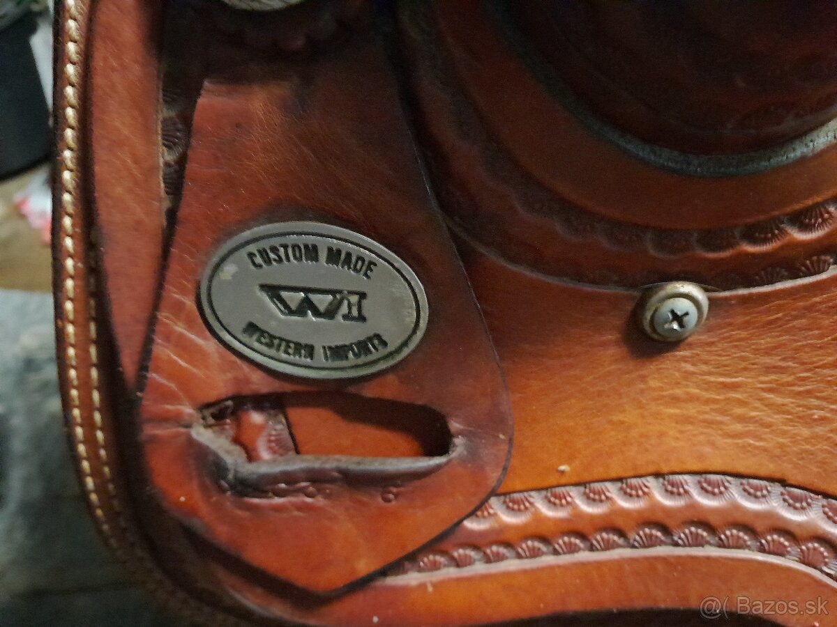 Westernove sedlo znacka western import - 10