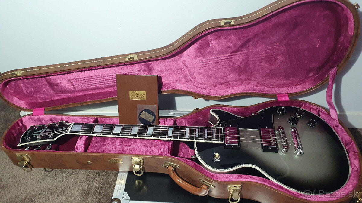 2013 Gibson Custom Shop Les Paul Custom Silverburst - 10
