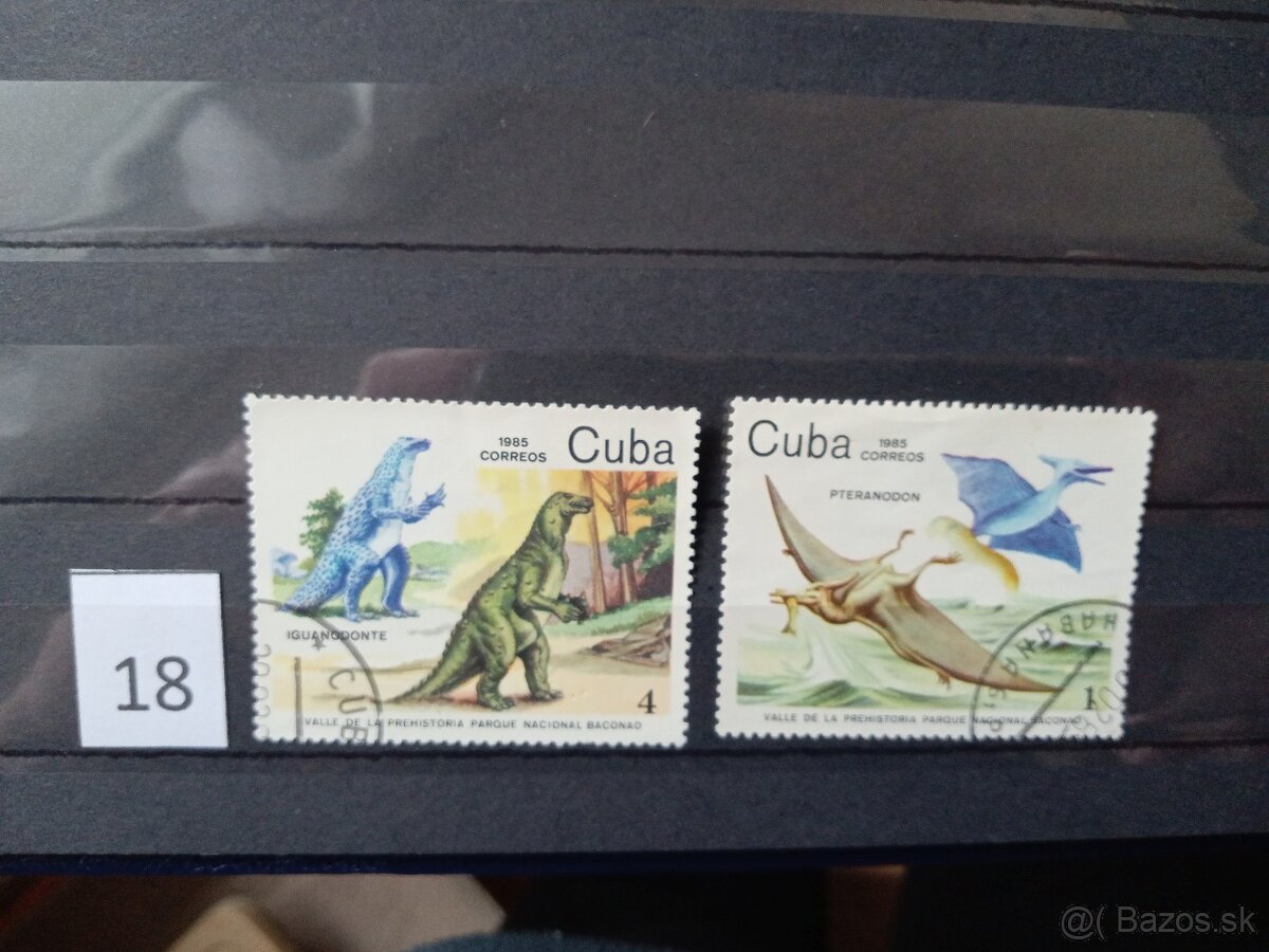 Poštové známky č.491 - AMERIKA a KARIBIK I. - 20 sérií - 10