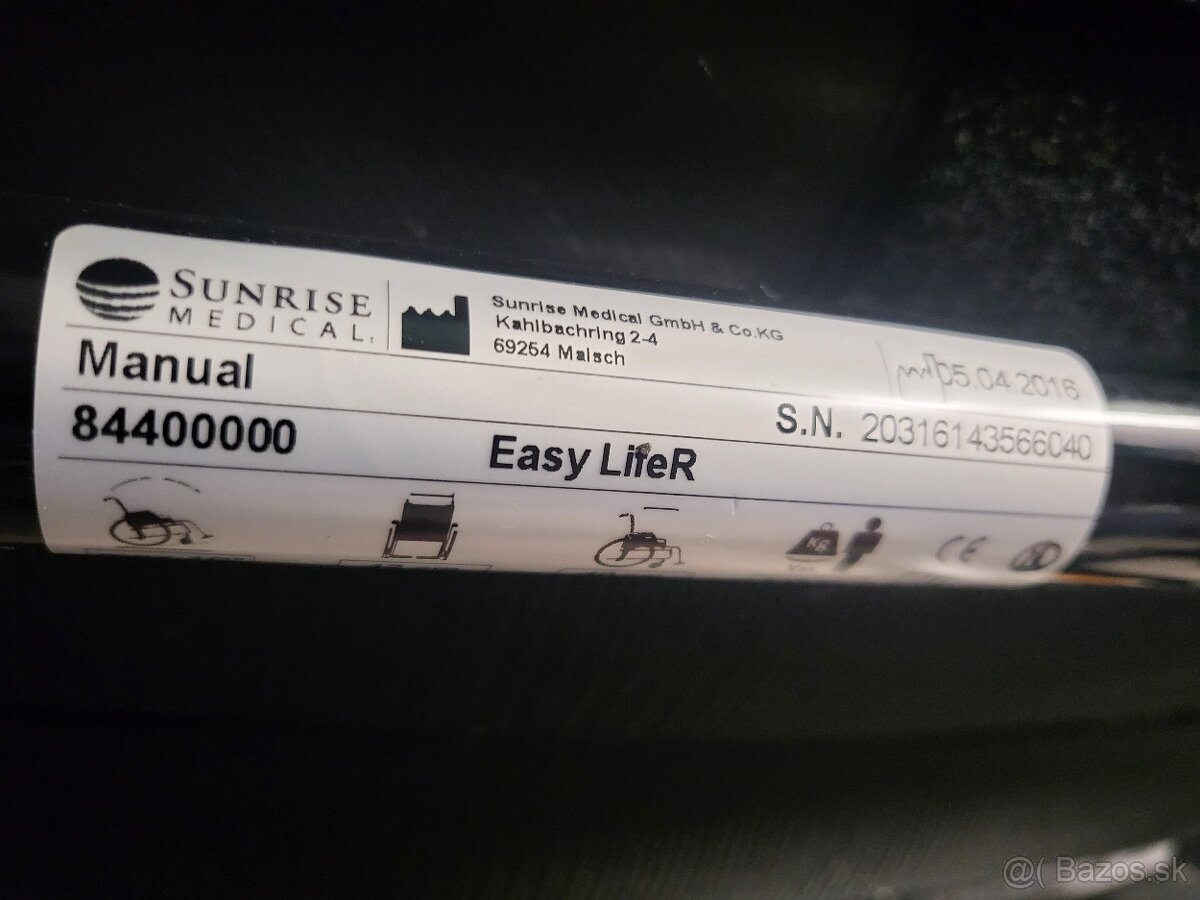 aktivny invalidny vozík Sopur Easy Life R 44cm AL - 10