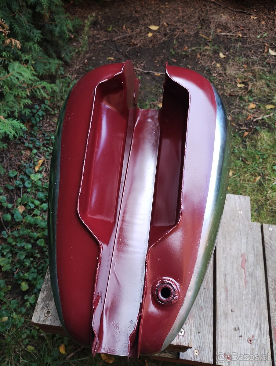 Originálna nádrž jawa 250 alebo 350 v pôvodnom stave - 10