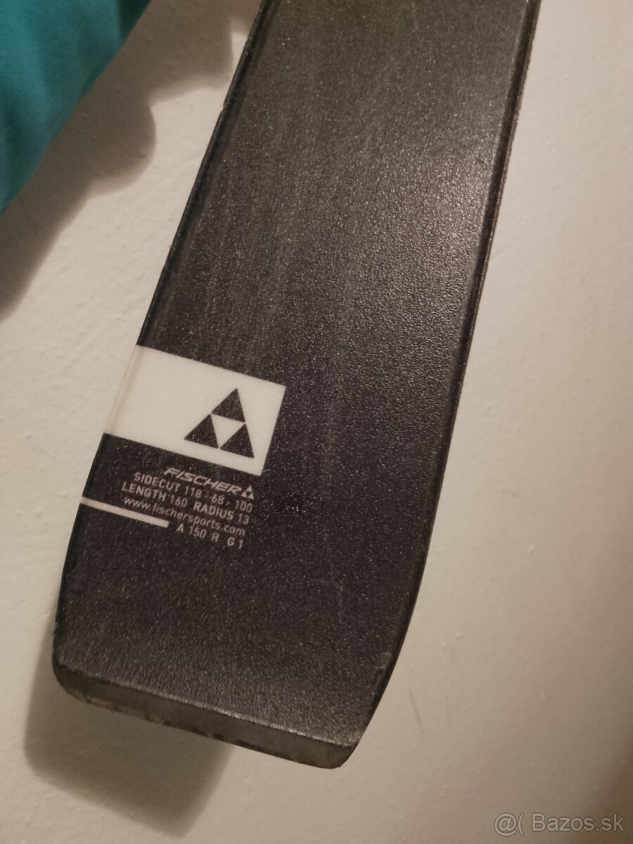 damske lyze ATOMIC CLOUD 156 cm a FISCHER 160 cm - 10