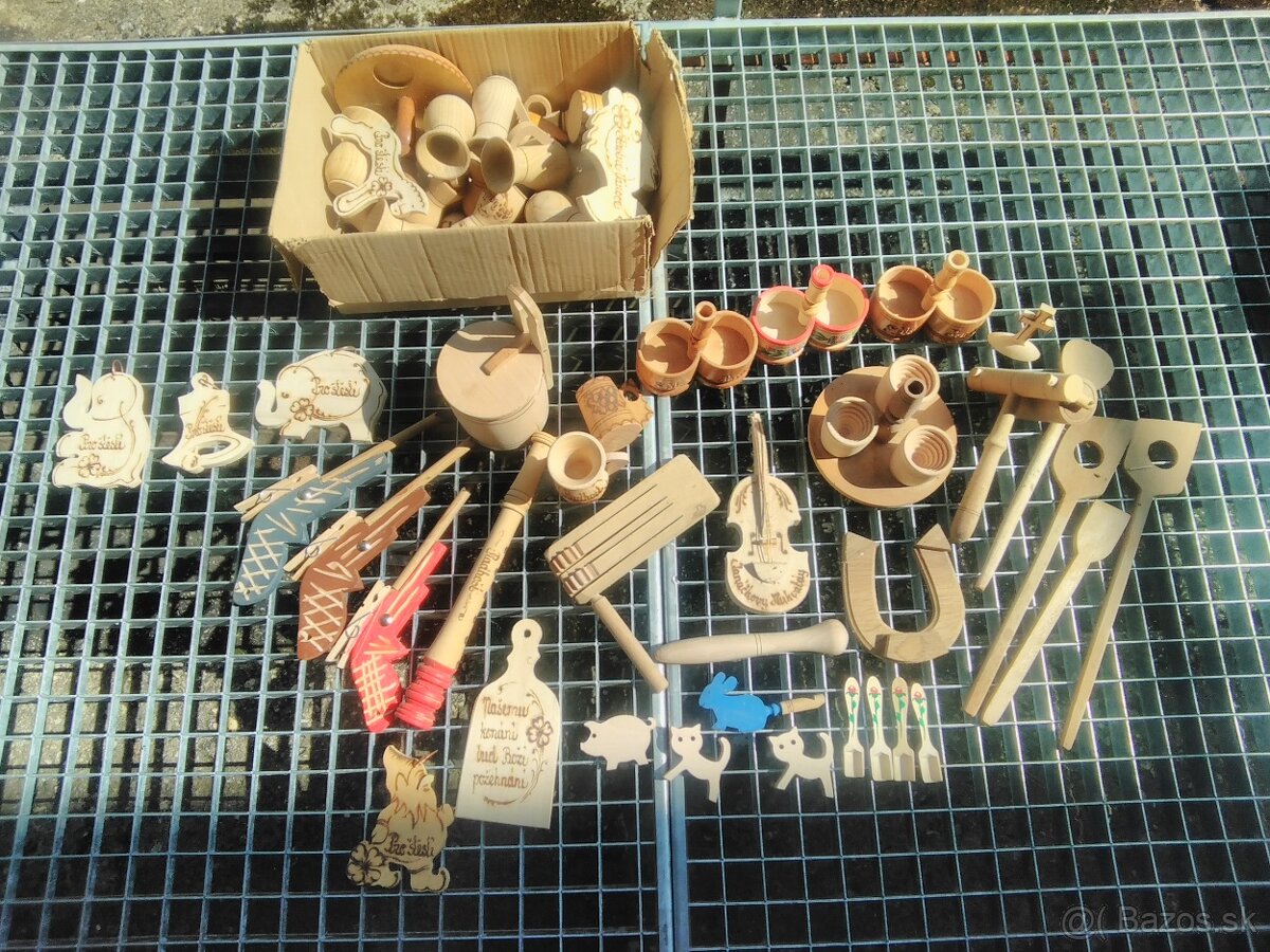 Drevene misky,drevene podlozky pod kuchynsky riad a ine - 10