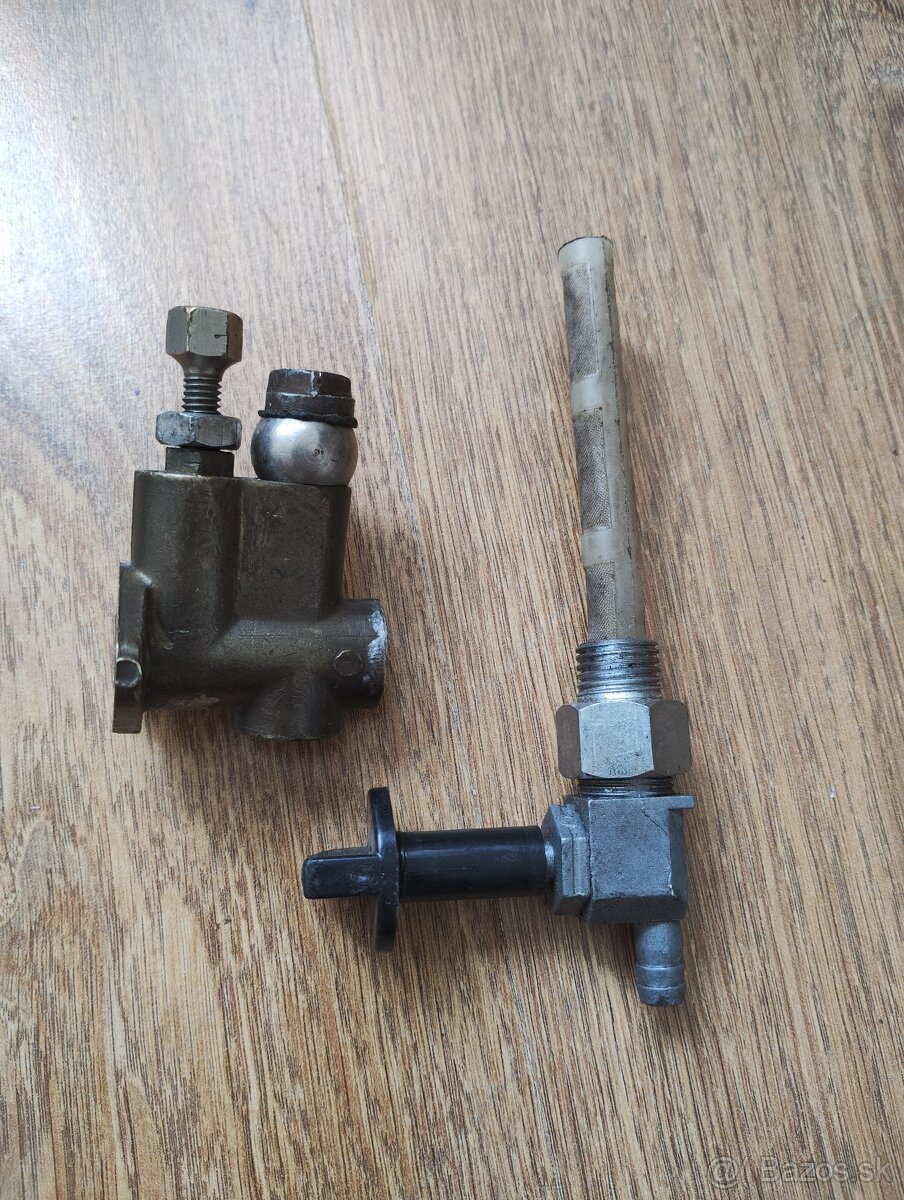 Originálne JAWA ČZ palivové kohútiky - pierok, čz, pionár at - 10