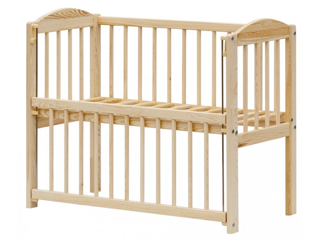 Detská postieľka BABY Scarlett ECO - borovica - 10