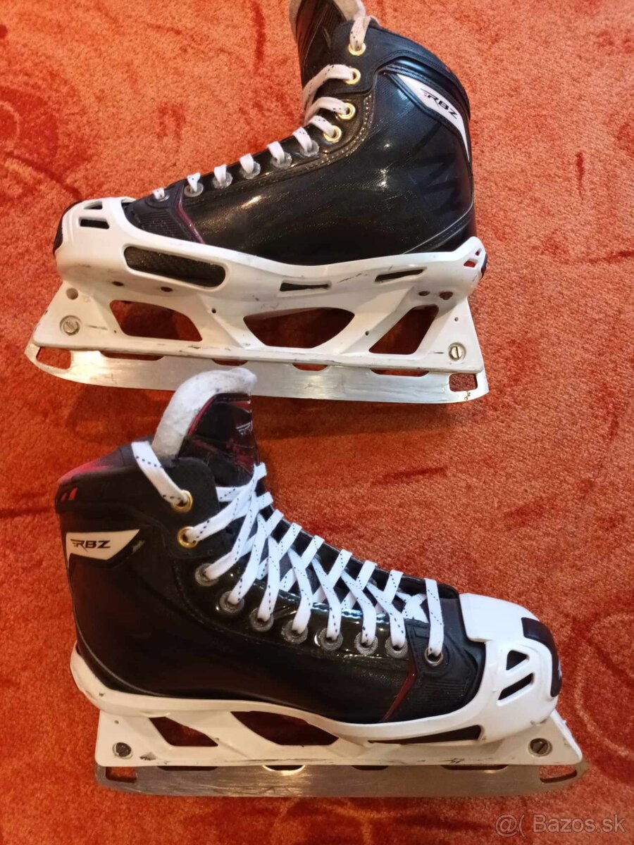 Brankárske korčule CCM RBZ,EXTRA VYSOKÉ NOŽE, 6,5., EUR 40.5 - 10