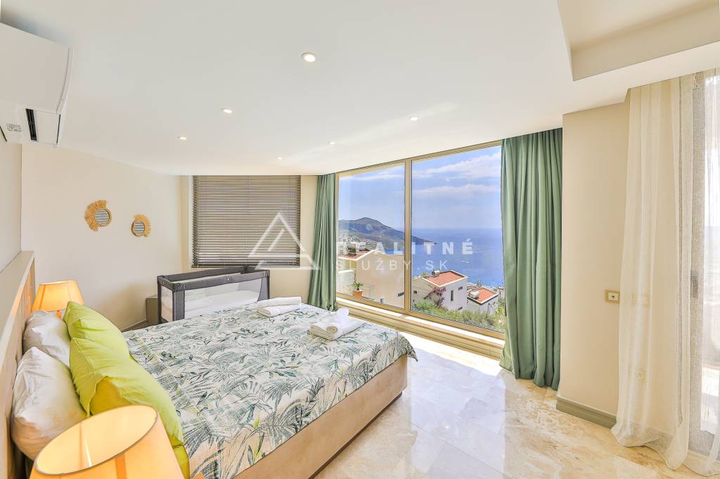 Turecko, Kalkan, 5 spálňová luxusná vila - 10