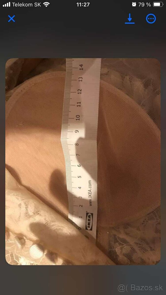 Svadobné šaty S/M - 10