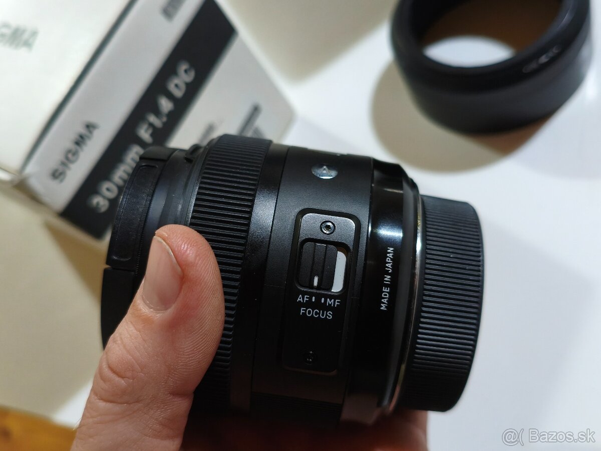Sigma 30mm F1,4 DC HSM Art pre Nikon bajonet F - 10