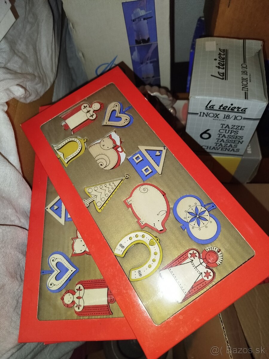 Vianočné drevené ozdoby. - 10