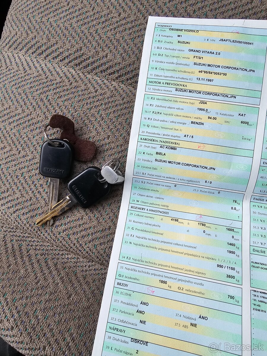 Suzuki Grand Vitara 2.0i - 10