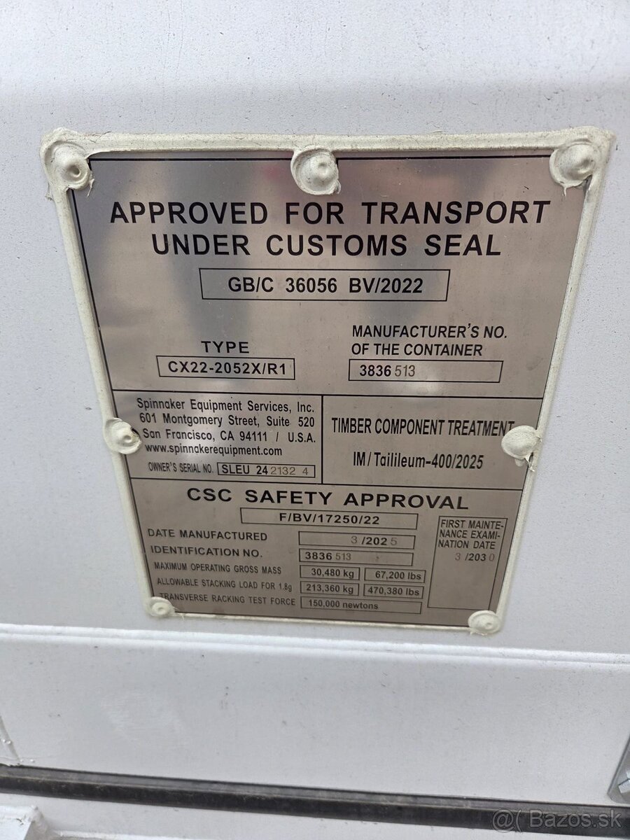 Predám lodný kontajner 20 DCČadca - 10