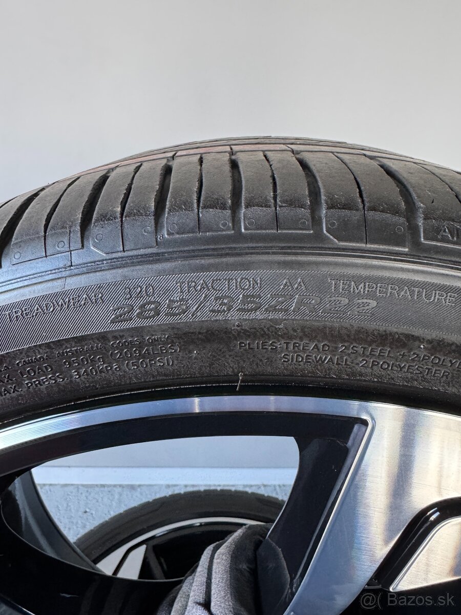 Hankook Ventus S1 EVO3, 285/35 ZR22, 4x letné 5x112 - 10