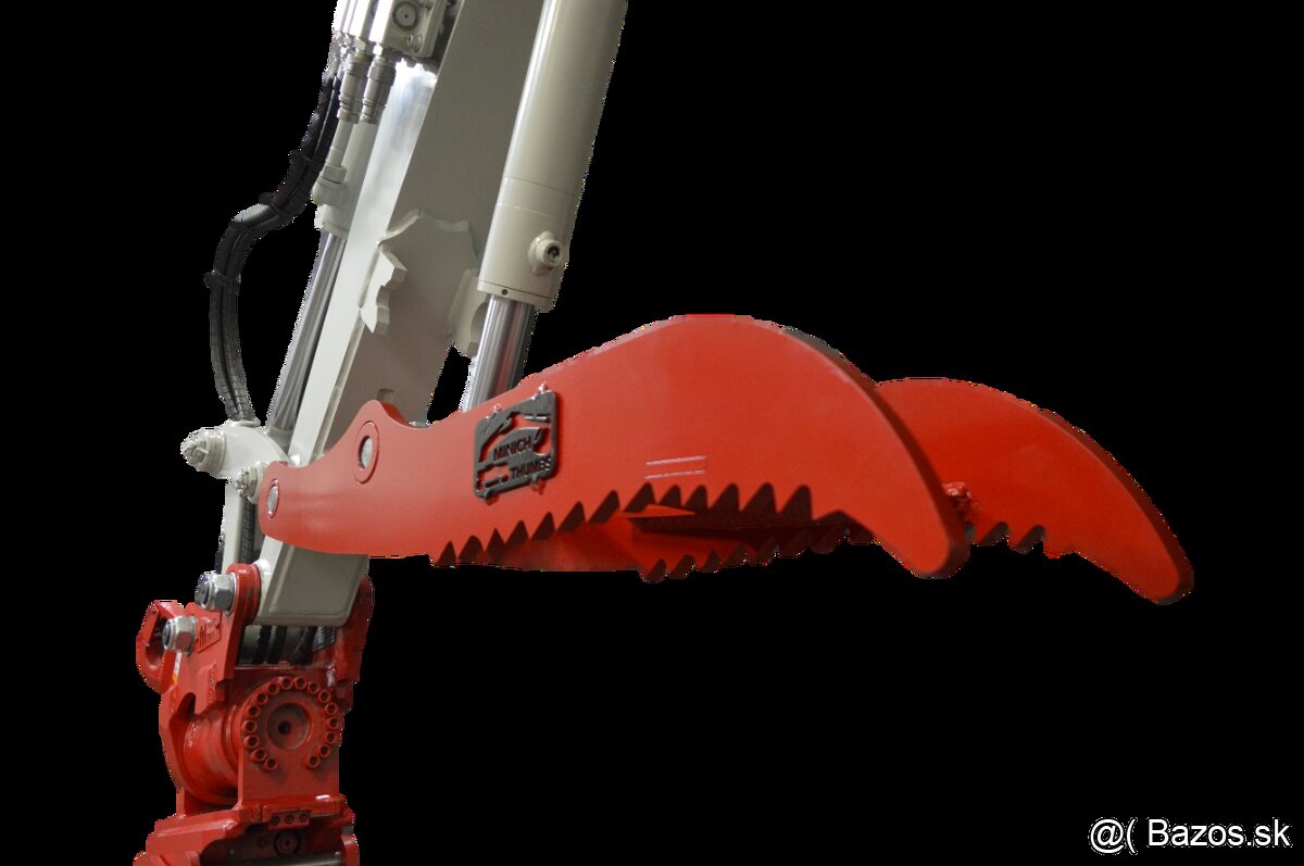 Hydraulický Pridržiavač , palec na bager , minibager , Thumb - 10