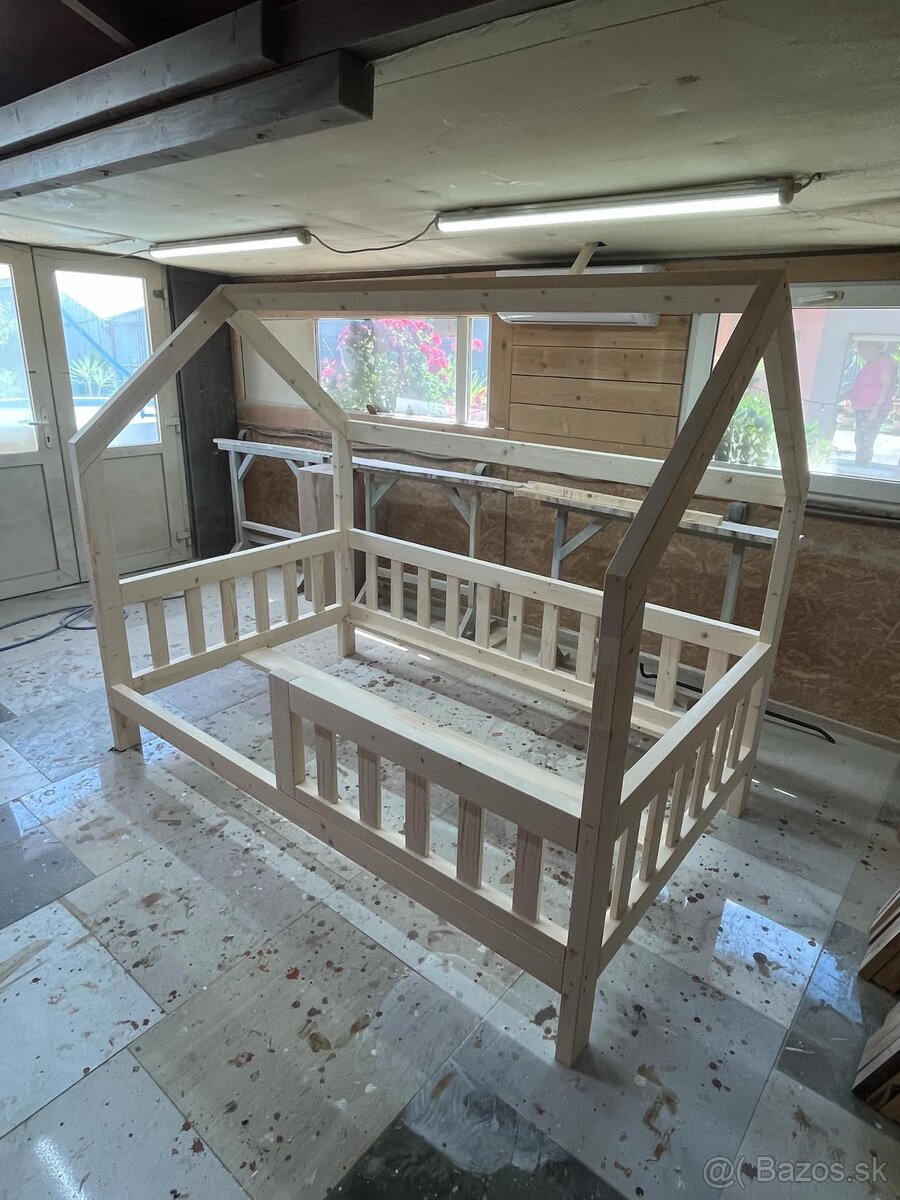 detska domcekova postel - 10