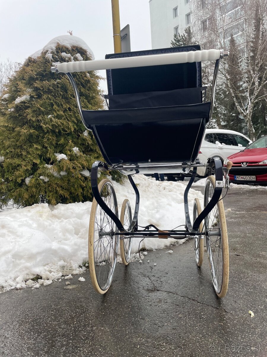 Vintage anglicky Silver cross - 10