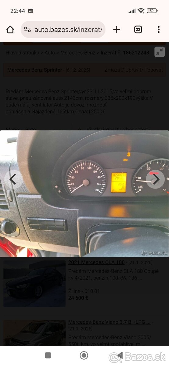 Mercedes Benz Sprinter - 10