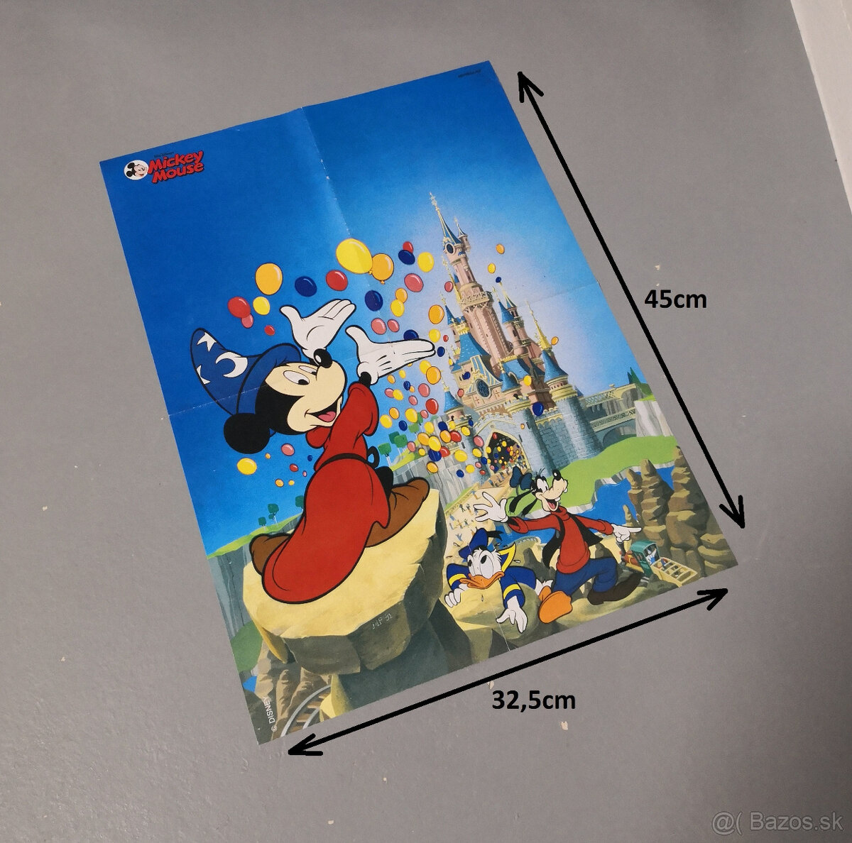 Original Retro plagáty Walt Disney Mickey Mouse - 10