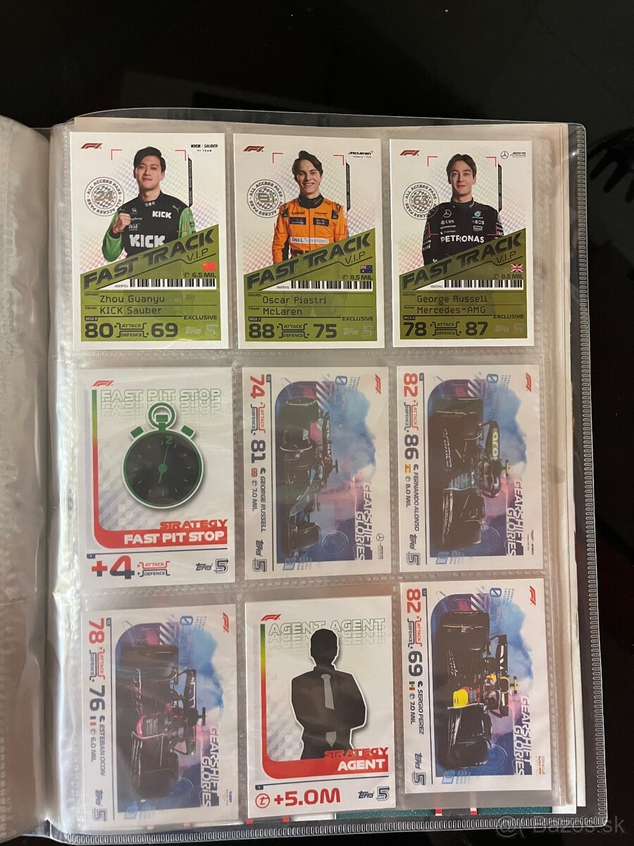 F1 kartičky Topps Turbo Attax 2024 - 10