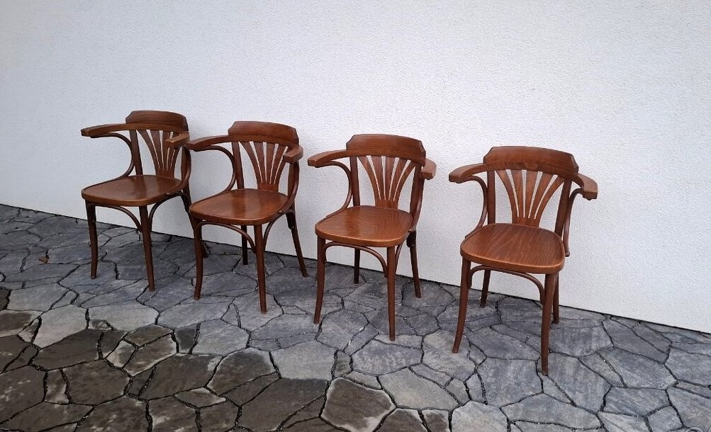 Jídelní stoličky TON č.24 - 4ks - 10