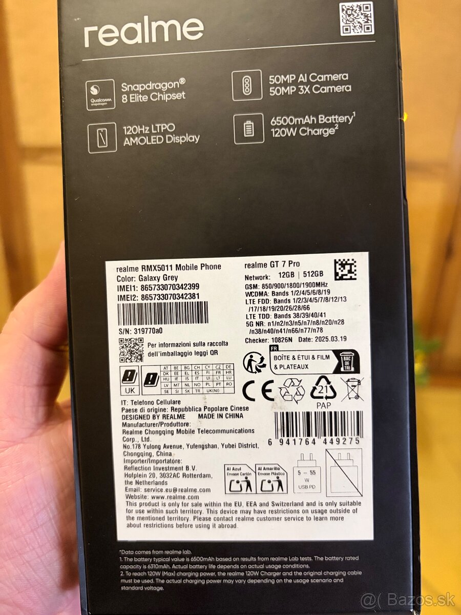 Realme GT 7 Pro 12/512GB - 10