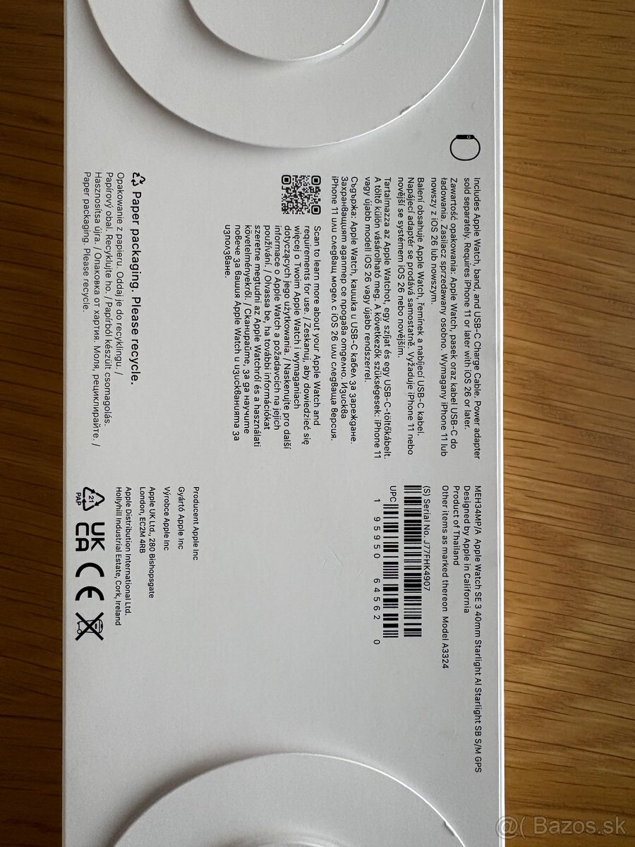 Apple watch SE 3 GPS 40 mm S/M - 10