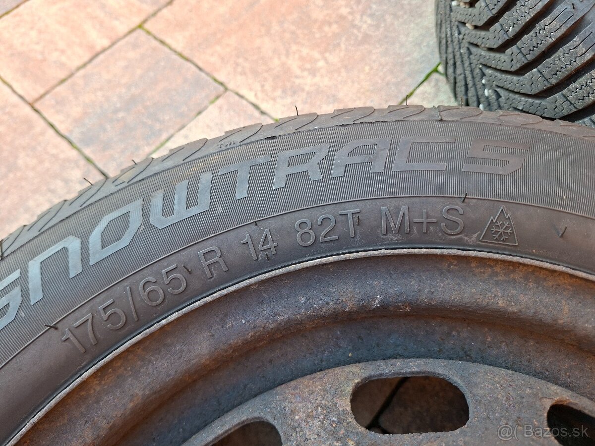 Predám plech.disky-Ford Fiesta/Mazda 2--R14 - - 10