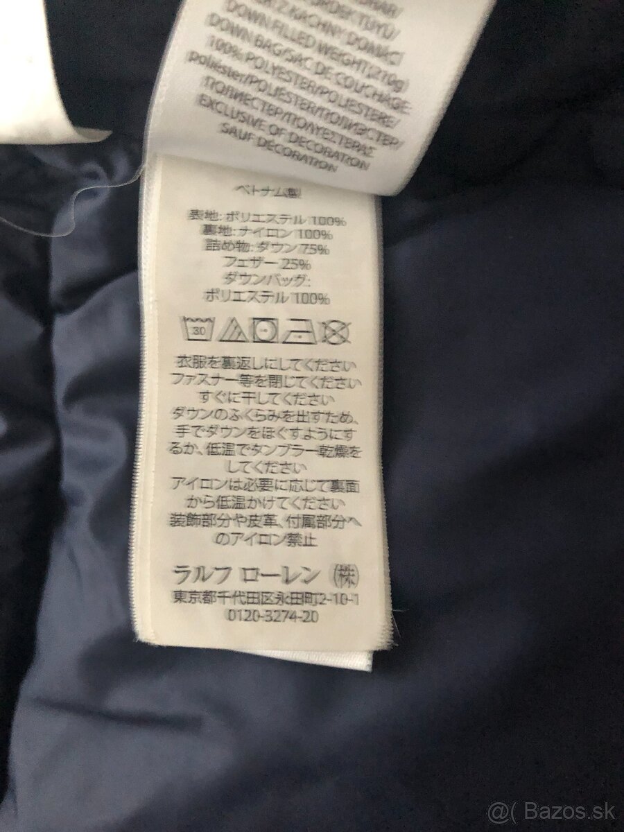 Ralph Lauren páperová chlapčenská bunda, veľ. L(14-16r) - 10