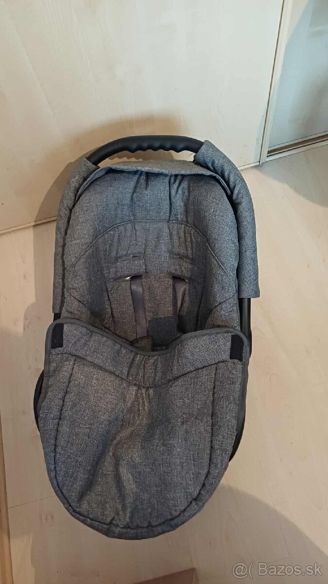 Detský kočík kombinovaný s vajíčkom - 10