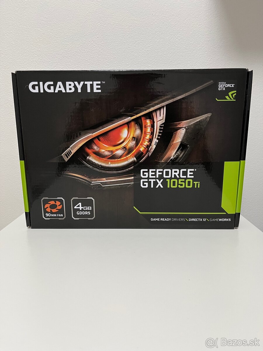 Gigabyte GTX 1050 Ti 4GB - 10