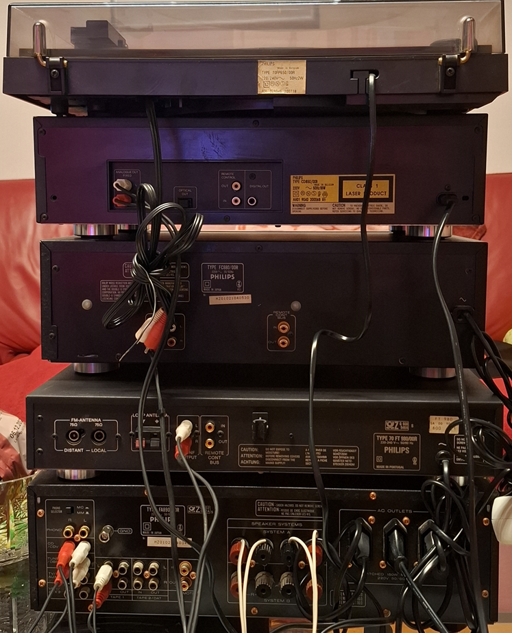 Rozpredám high-end hifi zostavu Philips - 10