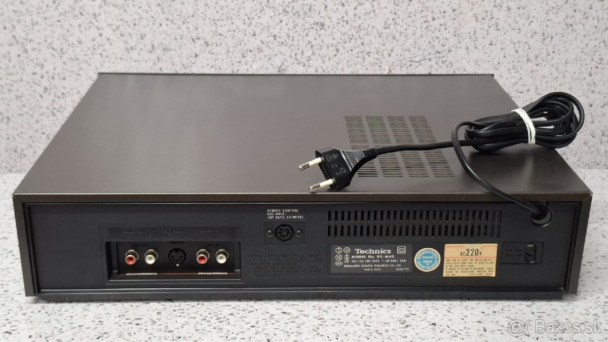 Technics RS-M45 》Direct Drive 2 motor SX head 》Cassete Deck - 10