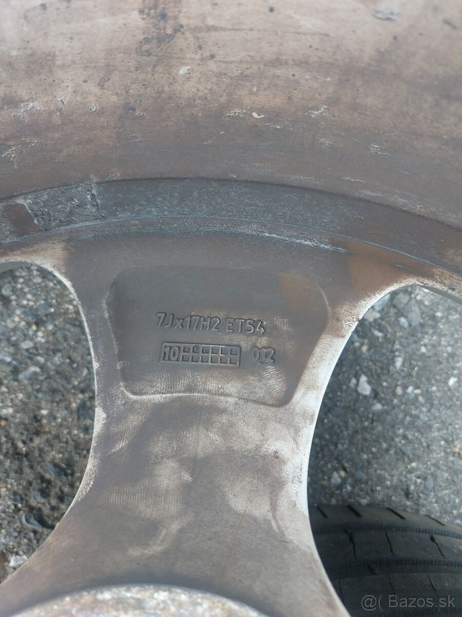 ELEKTRÓNY PNEUMATIKY ŠKODA PALLAS R17 5X112 7JX17 - 10