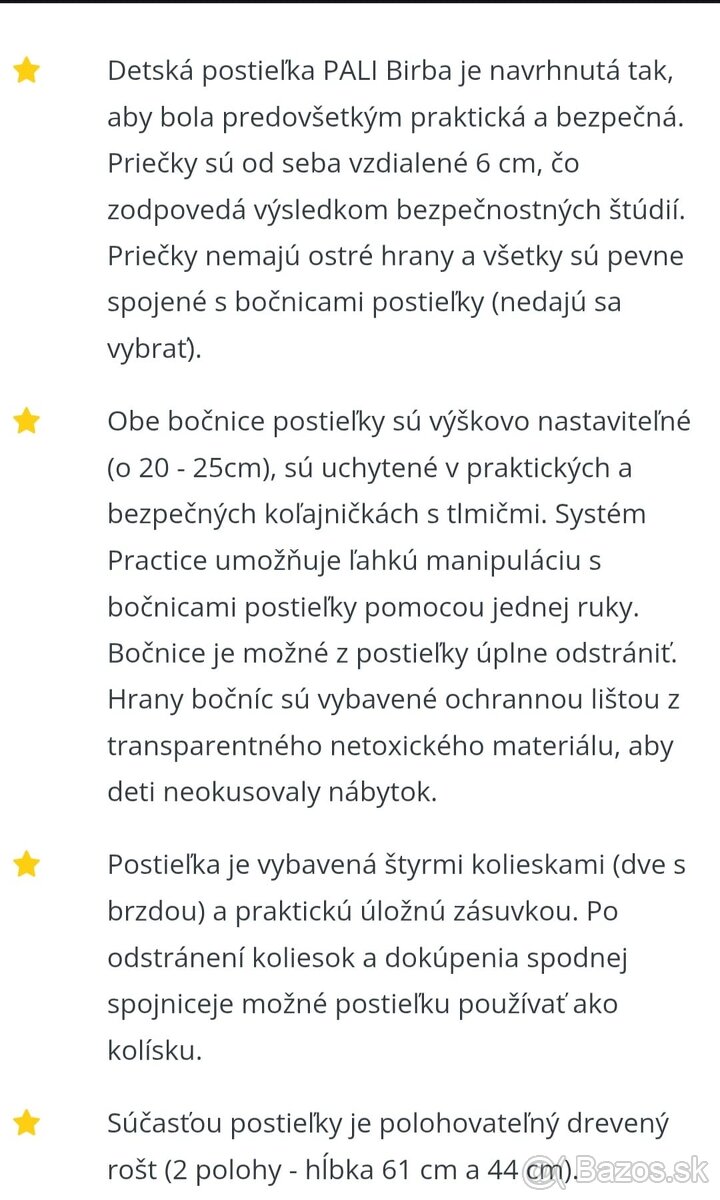 Detská postieľka - 10