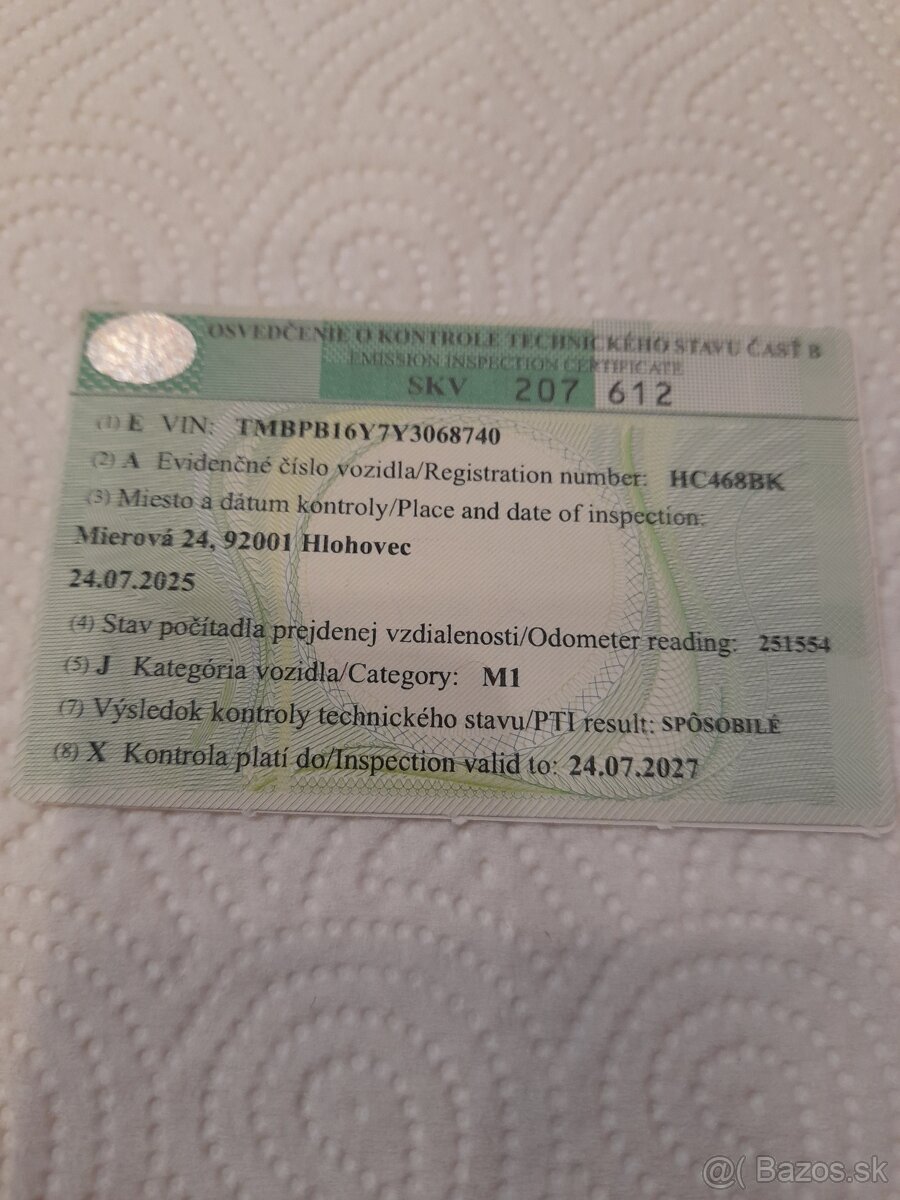 1.4 bebzin rk 2001 - 10