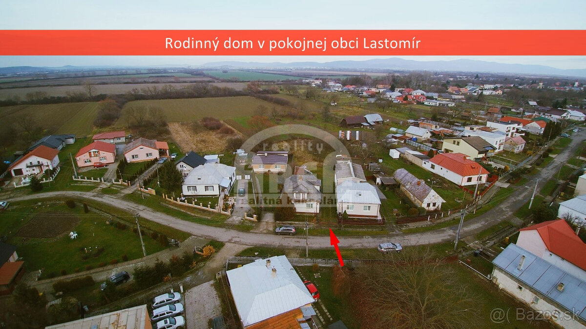 Rodinný dom v pokojnej obci Lastomír - 10